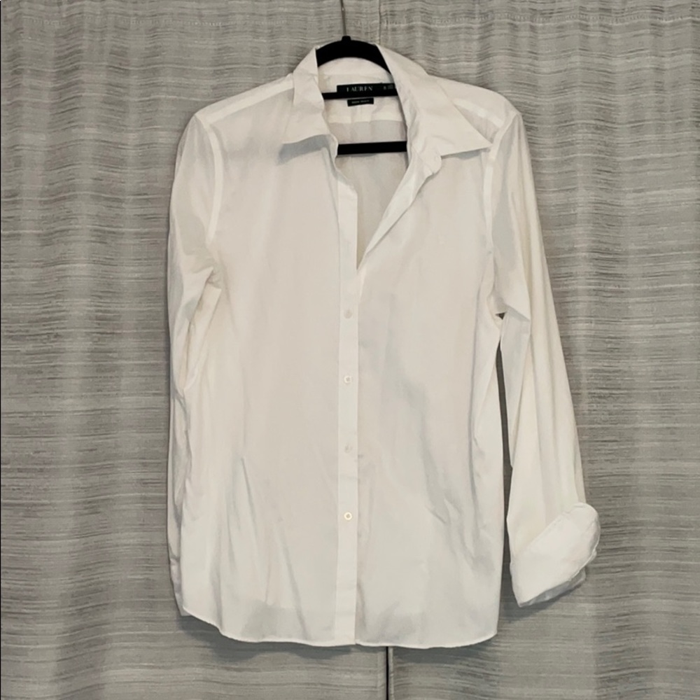 White Button Up Blouse